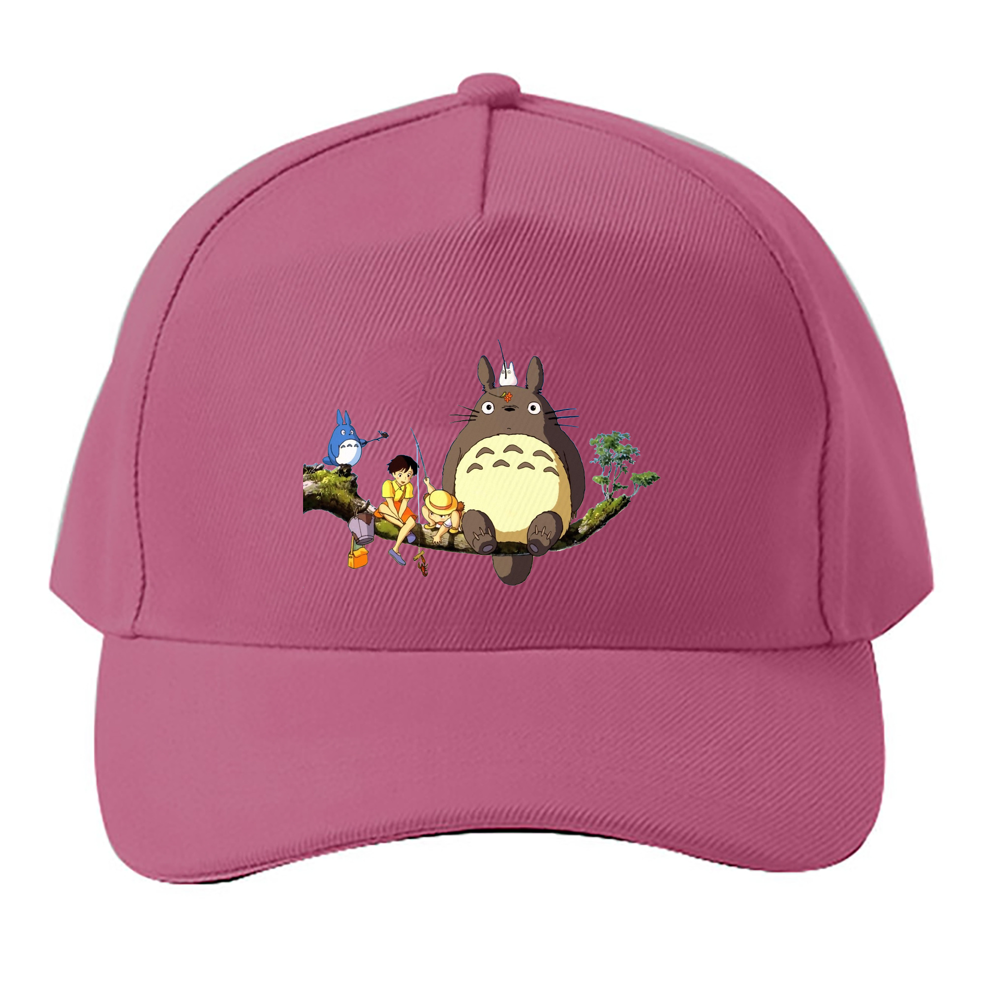 （画像用） となりのトトロ 草壁メイ 草壁サツキ My Neighbor Totoro Satsuki Kusakabe Mei Kusakabe ベースボールキャップ 綿100％ 男女兼用 帽子 スポーツ